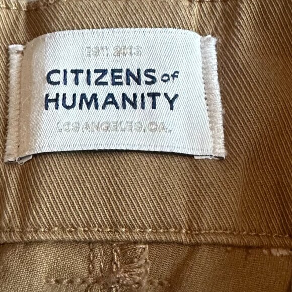 Citizens of Humanity Cara Cropped Pleated Trousers Pants Slacks Size 28 Women's - Picture 12 of 13